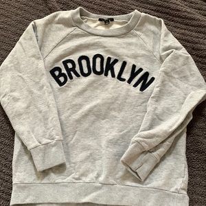 JCrew small “Brooklyn” sweatshirt. Gently worn